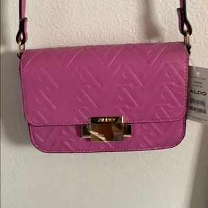 NWT hot pink aldo crossbody bag